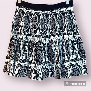 DKNY Wool Blend Mini Circle Skirt
